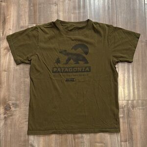 Patagonia Olive Green Graphic T-Shirt